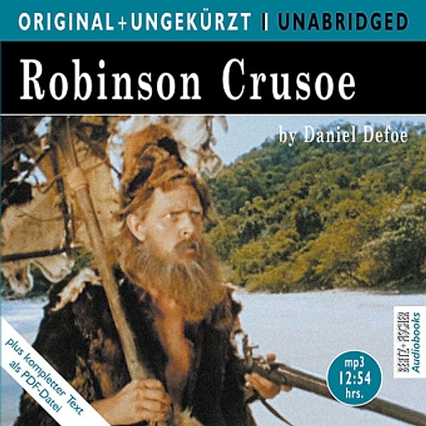 Robinson Crusoe, englische Version, 1 MP3-CD, Daniel Defoe