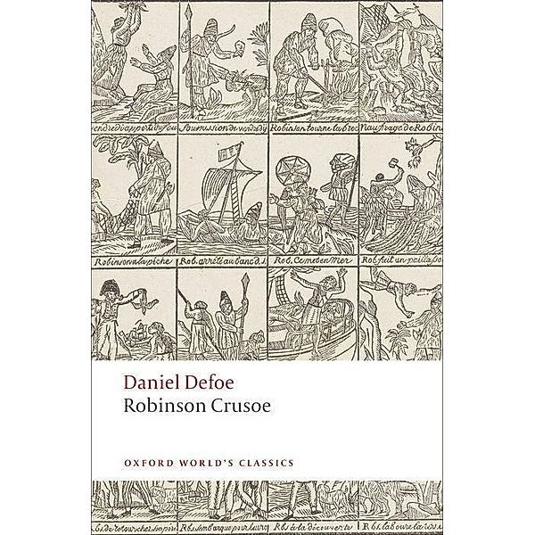 Robinson Crusoe, English edition, Daniel Defoe