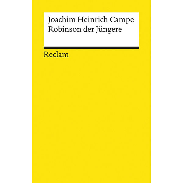 Robinson der Jüngere, Joachim Heinrich Campe