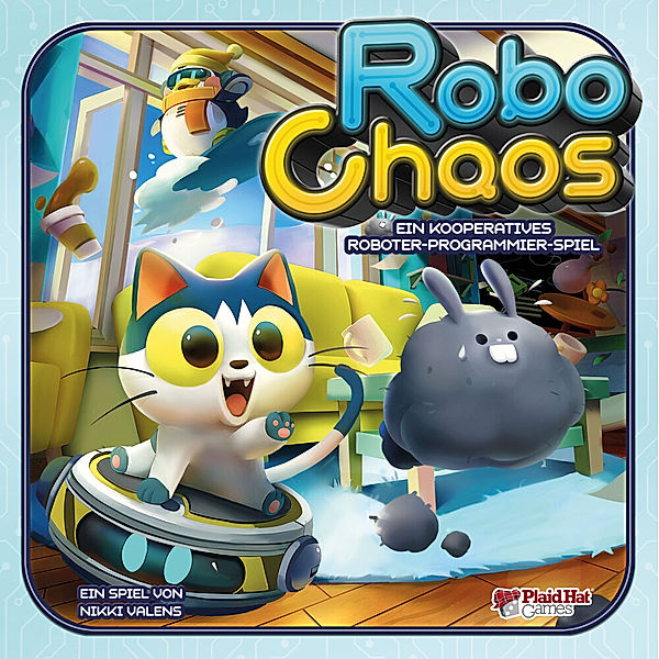 Asmodee, PlaidHat Games Robo Chaos (Spiel), Nikki Valens