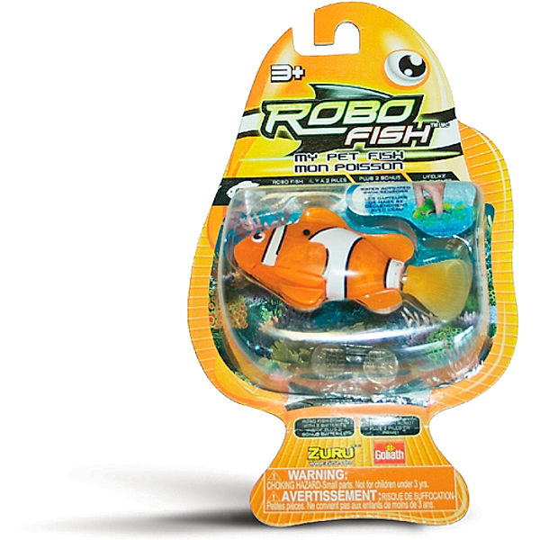 Robo Fish Clownfisch Blister orange