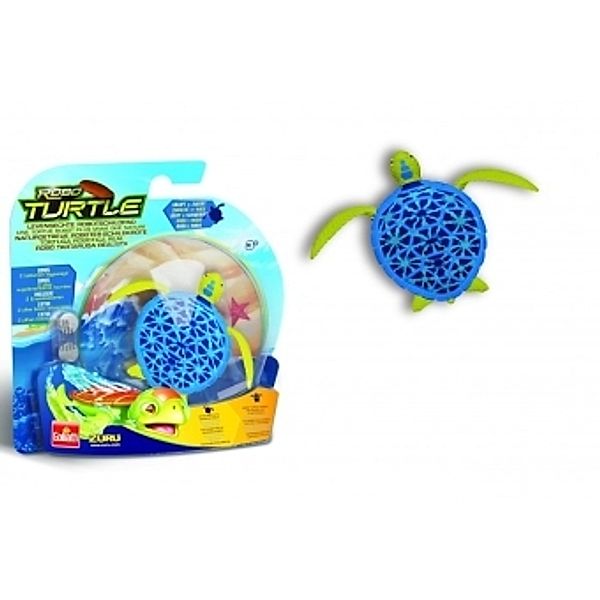 Roboter-Fisch Robo Turtle Blau