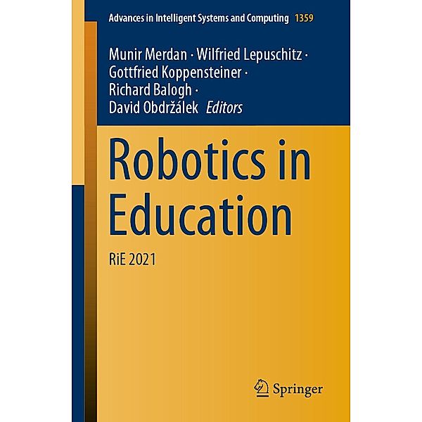Robotics in Education / Advances in Intelligent Systems and Computing Bd.1359