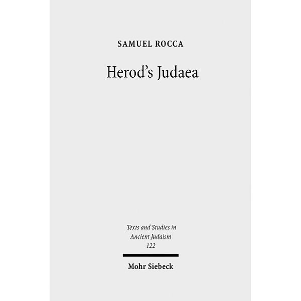 Rocca, S: Herod's Judaea, Samuel Rocca