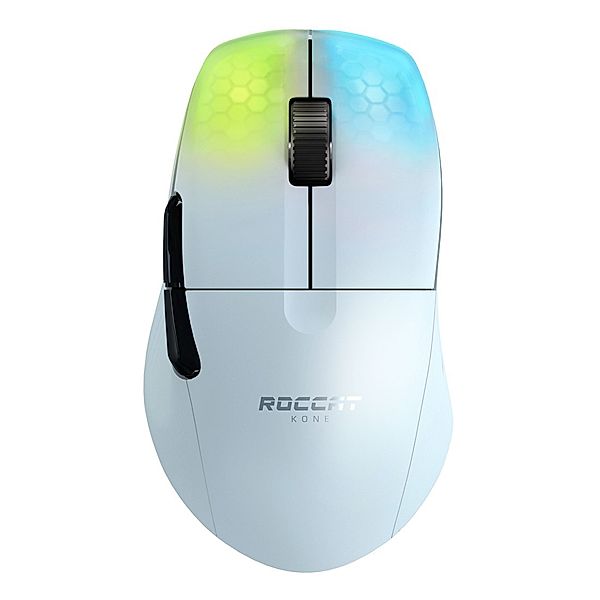 ROCCAT Gaming-Maus KONE Pro Air, kabellos, Weiß