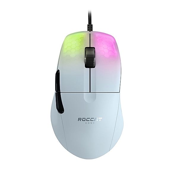 ROCCAT Gaming-Maus KONE Pro, Weiß