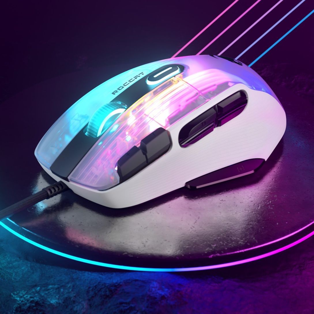 ROCCAT Gaming-Maus Kone XP, Weiss jetzt bei Weltbild.ch bestellen