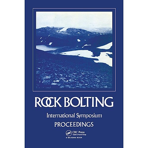 Rock bolting: Theory and application in mining and underground construction