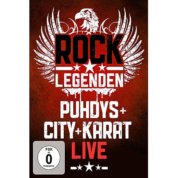 Rock Legenden Live, Puhdys, City, Karat