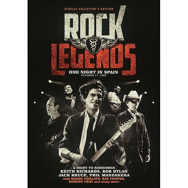 Rock Legends. One Night in Spain, DVD