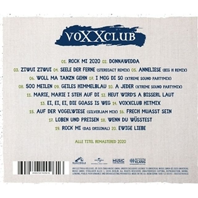 Rock Mi - Die grössten Hits CD von voXXclub bei Weltbild.ch