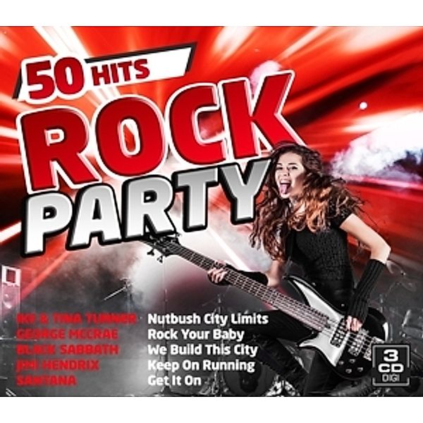 Rock Party-50 Hits, Diverse Interpreten