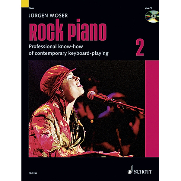 Rock Piano, m. Audio-CD, Jürgen Moser