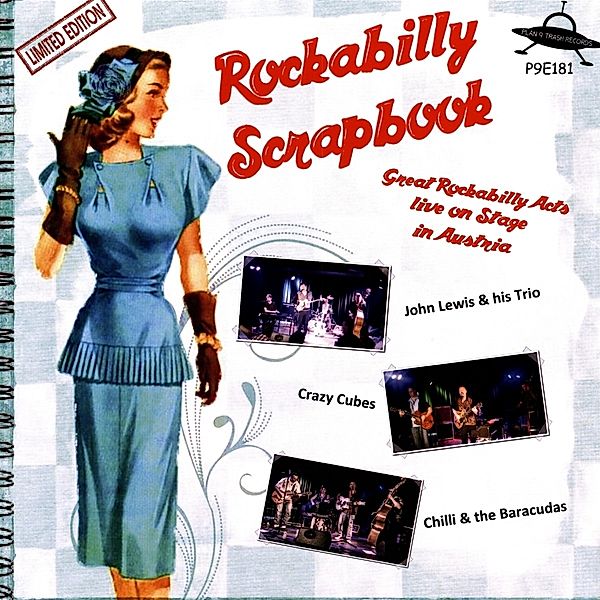 Rockabilly Scrapbook-Great Rockabilly Acts Live (Vinyl), Diverse Interpreten