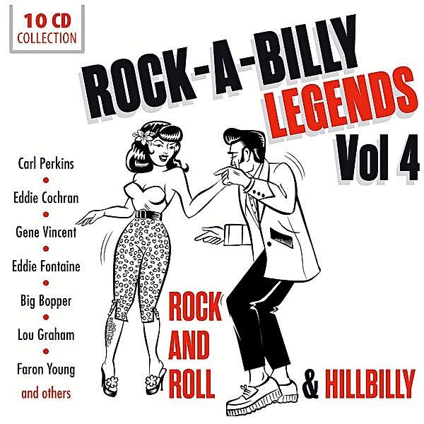 Rock'A'Billy Vol.4, 10 CDs, Various