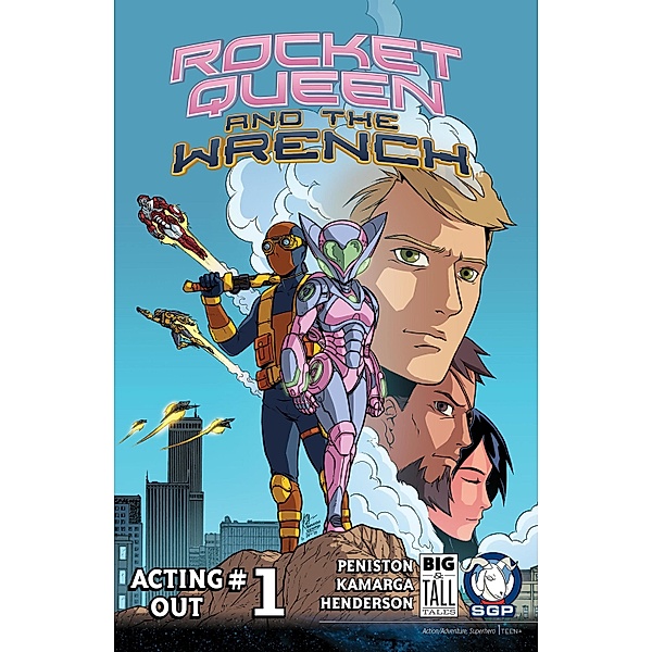 Rocket Queen and the Wrench #1 / Space Goat, Justin Peniston