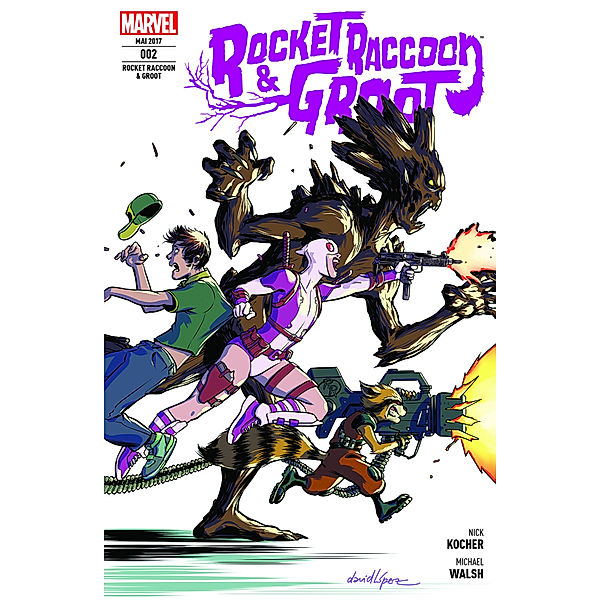 Rocket Raccoon & Groot.Bd.2, Nick Kocher, Michael Walsh