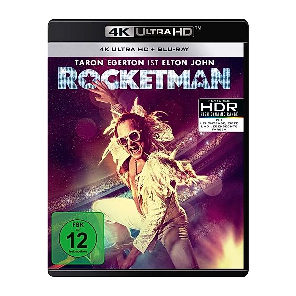 Rocketman (4K Ultra HD), Richard Madden Bryce Dallas... Taron Egerton