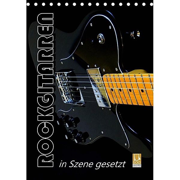 ROCKGITARREN in Szene gesetzt / Geburtstagskalender (Tischkalender 2020 DIN A5 hoch), Renate Bleicher