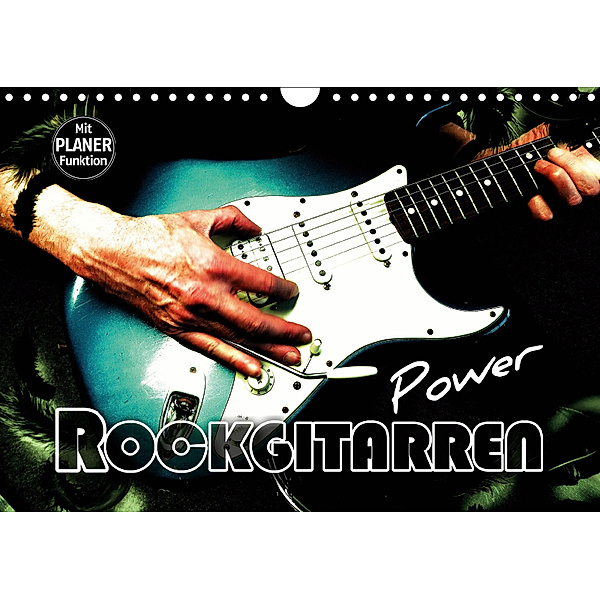 Rockgitarren Power (Wandkalender 2019 DIN A4 quer), Renate Bleicher