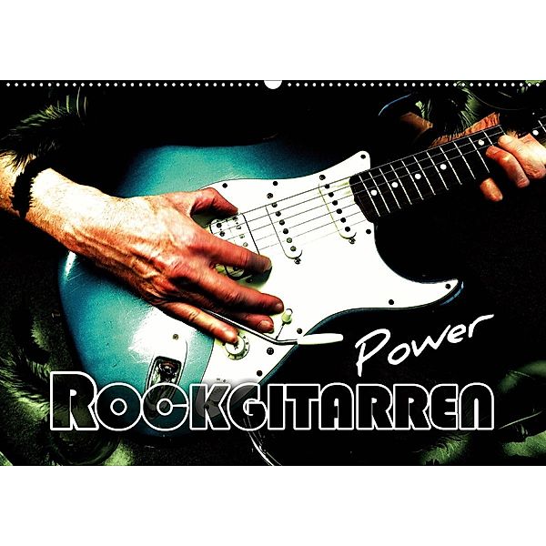 Rockgitarren Power (Wandkalender 2020 DIN A2 quer), Renate Bleicher