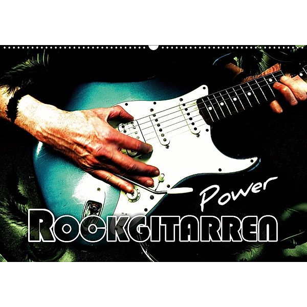 Rockgitarren Power (Wandkalender 2021 DIN A2 quer), Renate Bleicher