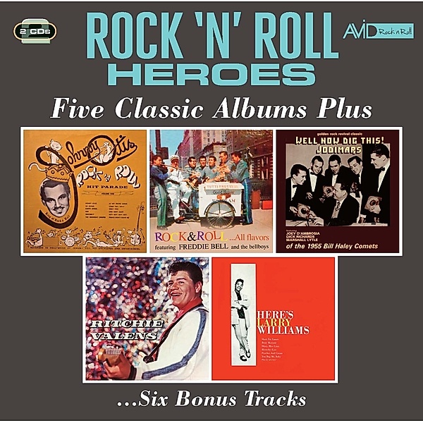 Rock'N Roll Heroes-Five Classic Albums Plus, Diverse Interpreten