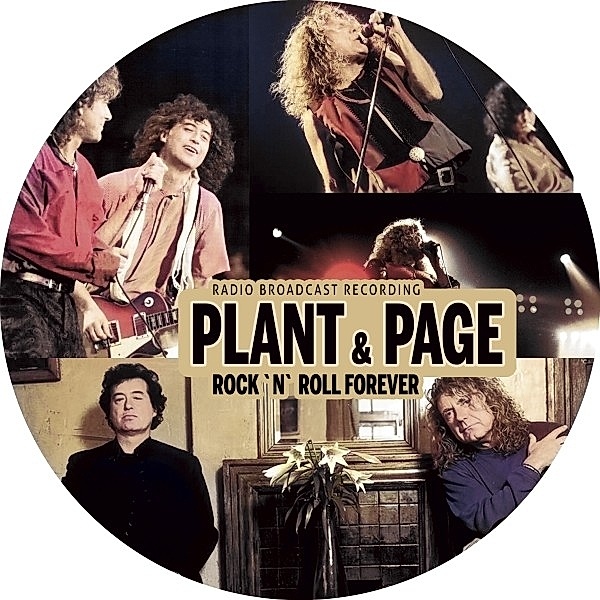 Rock'n'Roll Forever / Broadcasts (10 Picture-Vinyl), Robert Plant & Page Jimmy