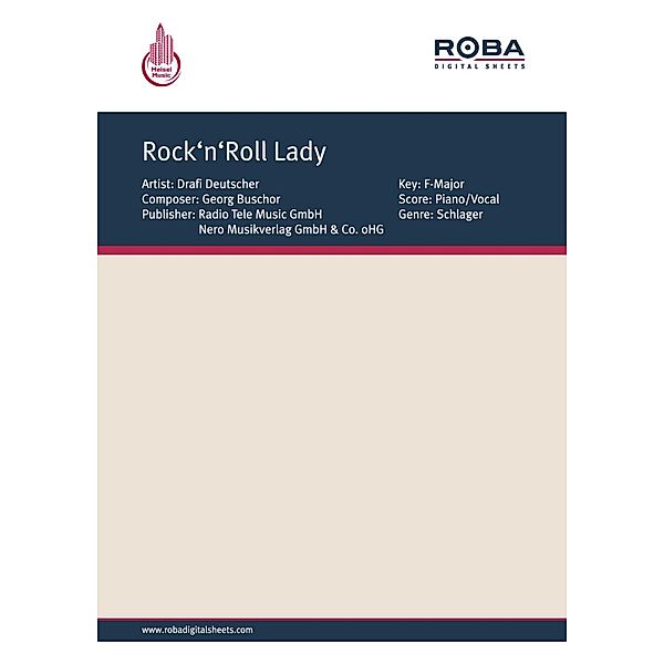 Rock'n'Roll Lady, Georg Buschor, Christian Bruhn