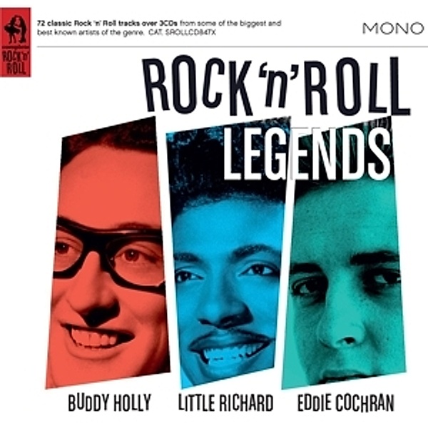 Rock'N'Roll Legends-Holly/Cochran/Little Richard, Buddy Holly, Little Richard, Eddie Cochran