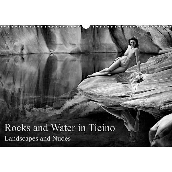 Rocks and Water in Ticino (Wall Calendar 2023 DIN A3 Landscape), Martin Zurmühle