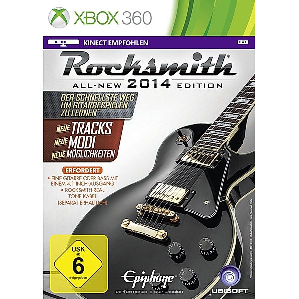 Rocksmith 2014 Edition (ohne Kabel) (Xbox 360)