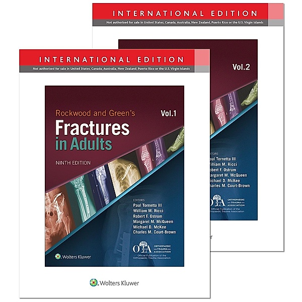 Rockwood and Green's Fractures in Adults, International Edition, 2 Volume, Paul Tornetta, William Ricci, Charles M. Court-Brown, Margaret M. McQueen, Michael McKee