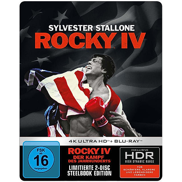 Rocky IV - Der Kampf des Jahrhunderts Limited Steelbook