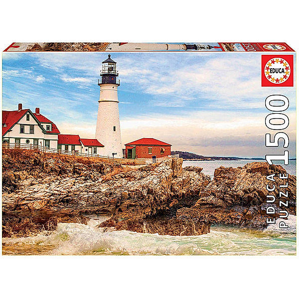 Educa Puzzle, Carletto Deutschland Rocky Lighthouse (Puzzle)