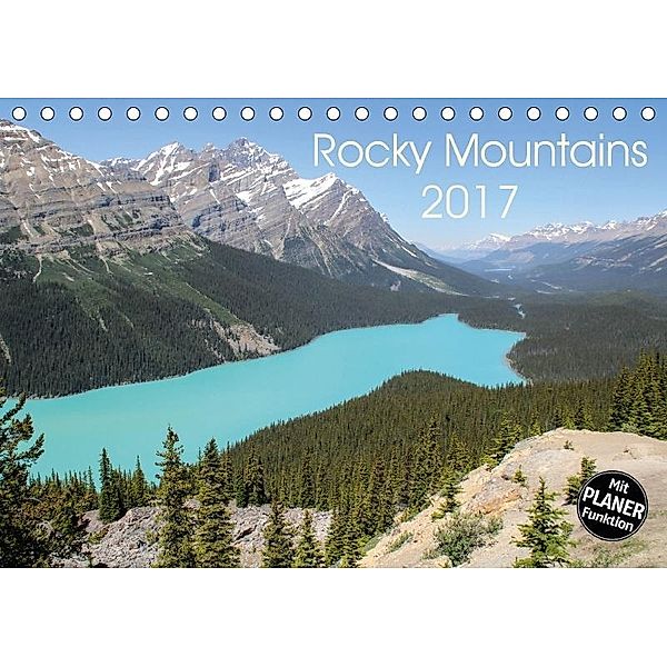 Rocky Mountains 2017 (Tischkalender 2017 DIN A5 quer), Frank Zimmermann