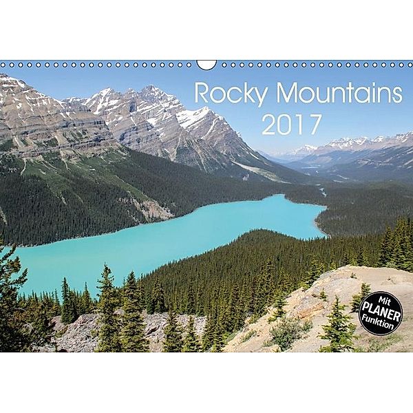 Rocky Mountains 2017 (Wandkalender 2017 DIN A3 quer), Frank Zimmermann