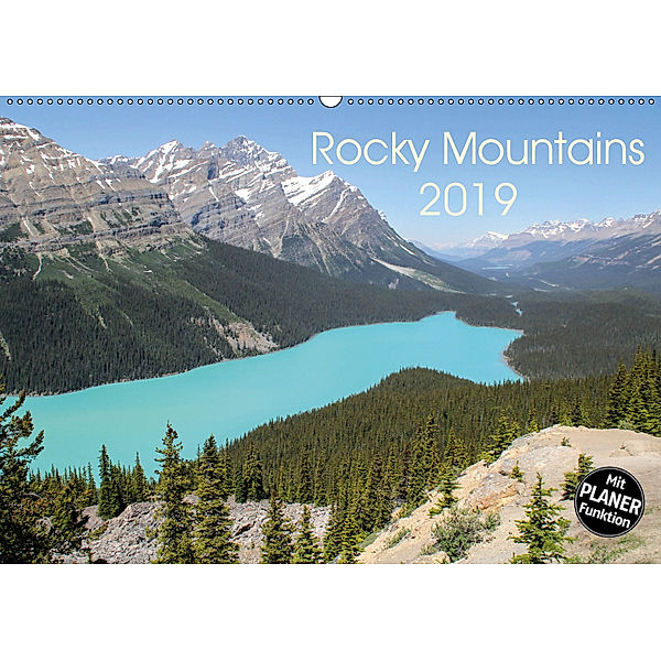 Rocky Mountains 2019 (Wandkalender 2019 DIN A2 quer), Frank Zimmermann