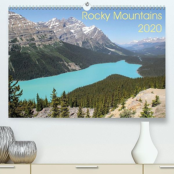 Rocky Mountains 2020 (Premium-Kalender 2020 DIN A2 quer), Frank Zimmermann