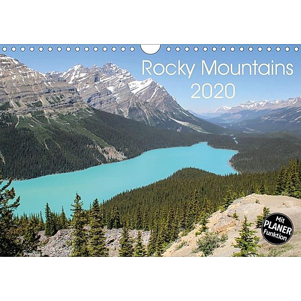 Rocky Mountains 2020 (Wandkalender 2020 DIN A4 quer), Frank Zimmermann