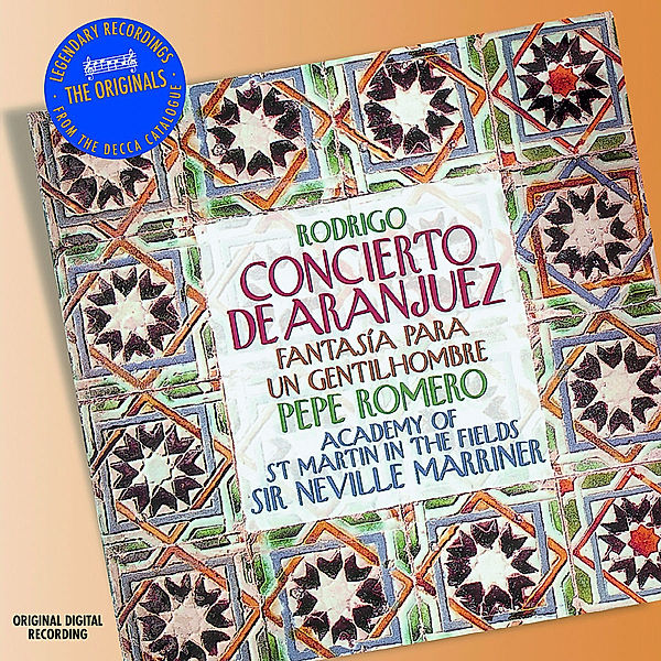 Rodrigo: Concierto de Aranjuez, Fantasia, Pepe Romero, Neville Marriner, Amf