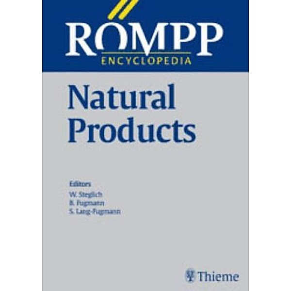 RÖMPP LEXIKON / RÖMPP Encyclopedia Natural Products, 1st Edition, 2000, Burkhard Fugmann, Susanne Lang-Fugmann, Wolfgang Steglich