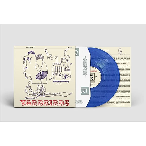 Roger The Engineer-Mono In Transparent Blue Lp (Vinyl), The Yardbirds