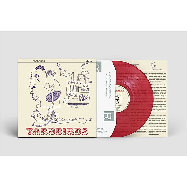 Roger The Engineer-Stereo In Transparent Red Lp (Vinyl), The Yardbirds