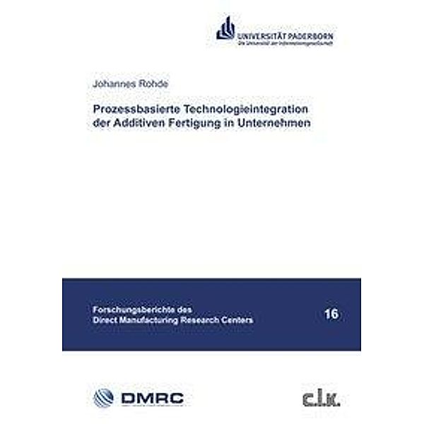 Rohde, J: Prozessbasierte Technologieintegration, Johannes Rohde