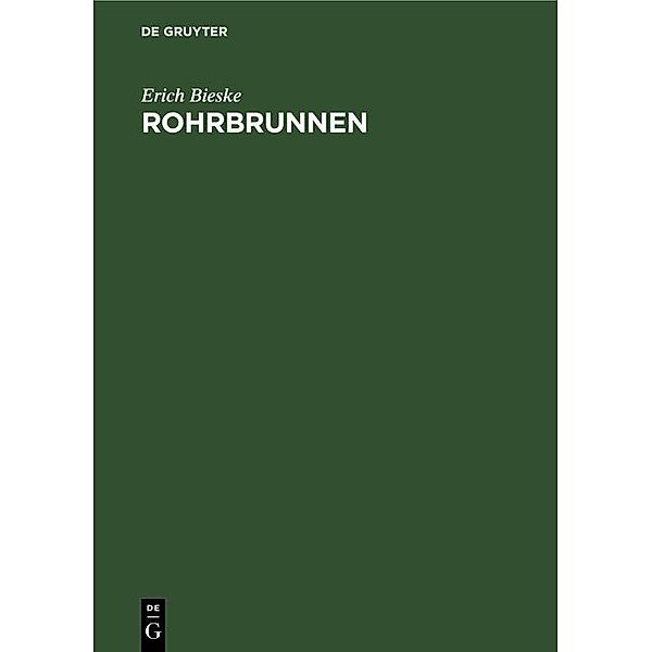 Rohrbrunnen / Jahrbuch des Dokumentationsarchivs des österreichischen Widerstandes, Erich Bieske