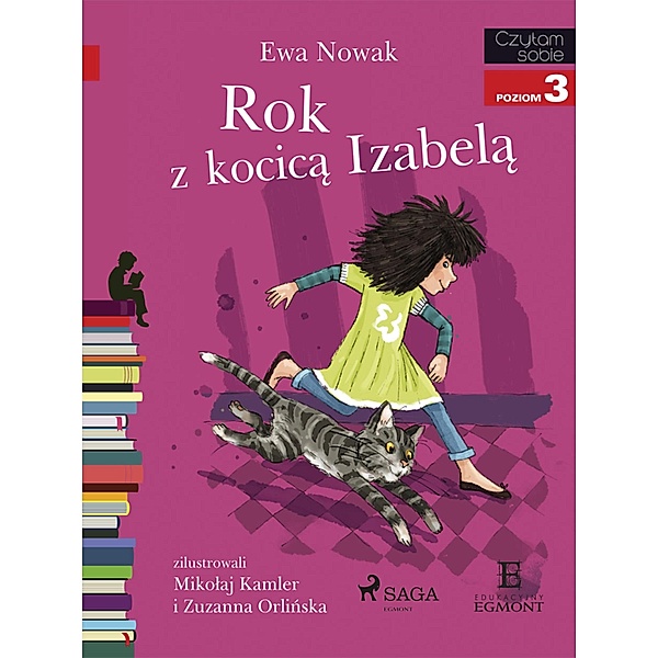 Rok z kocica Izabela / I am reading - Czytam sobie, Ewa Nowak