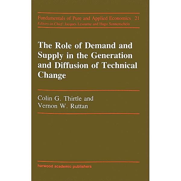 Role Of Demand And Supply In T, Colin G Thirtle