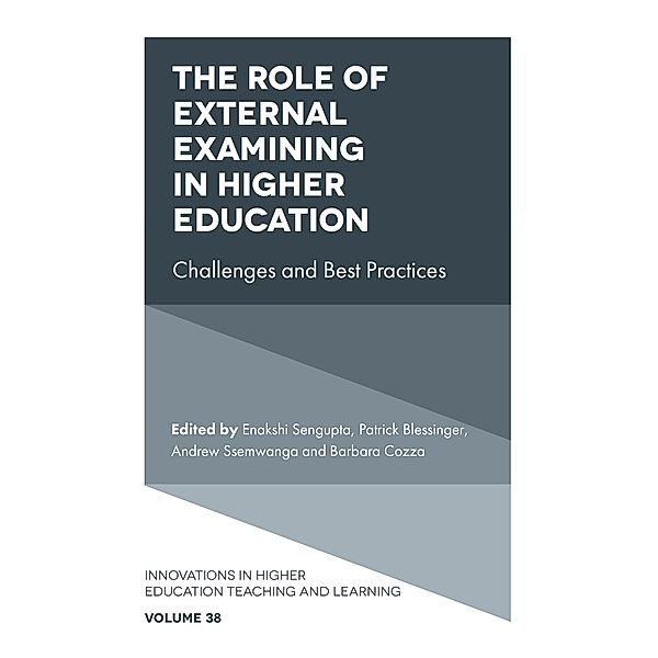 Role of External Examining in Higher Education