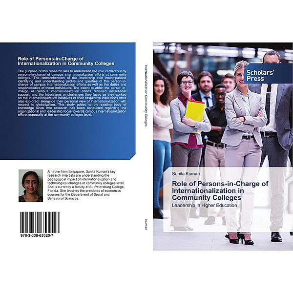 Role of Persons-in-Charge of Internationalization in Community Colleges, Sunita Kumari